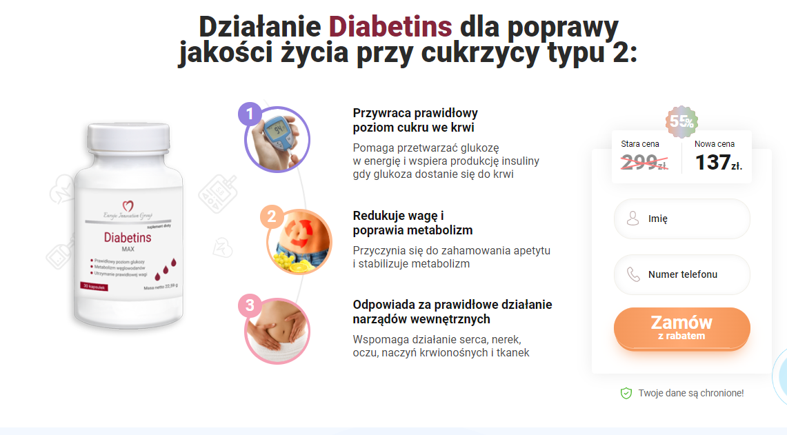Diabetins Max Opinie